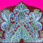 Более сложная степень изготовления панно из мозаики - Орнаментальная композиция.