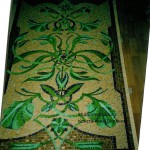 Изготовление панно в интерьере мозаичной студии - Орнаментальная композиция.