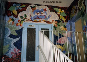 Мозаичная сказка в интерьере Детского садика.