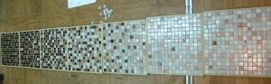 Матричная сборка из мозаичной плитки -Растяжка.