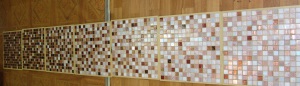 Матричный набор из стеклянной плитки мозаика -Растяжка.